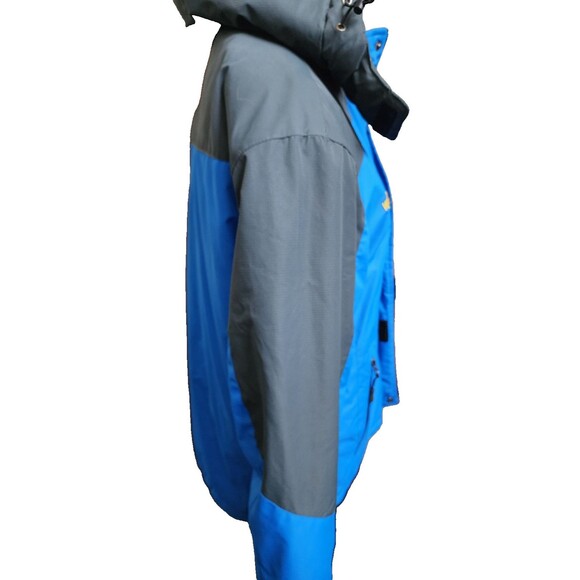 WANTDO Blue Ski Jacket Waterproof Windproof Detachable Hood Size Small - Picture 8 of 13